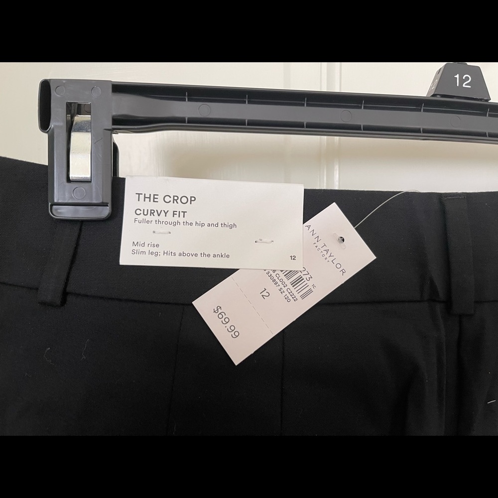 Ann Taylor Factory- The Crop: Curvy Fit; size 12: NEW